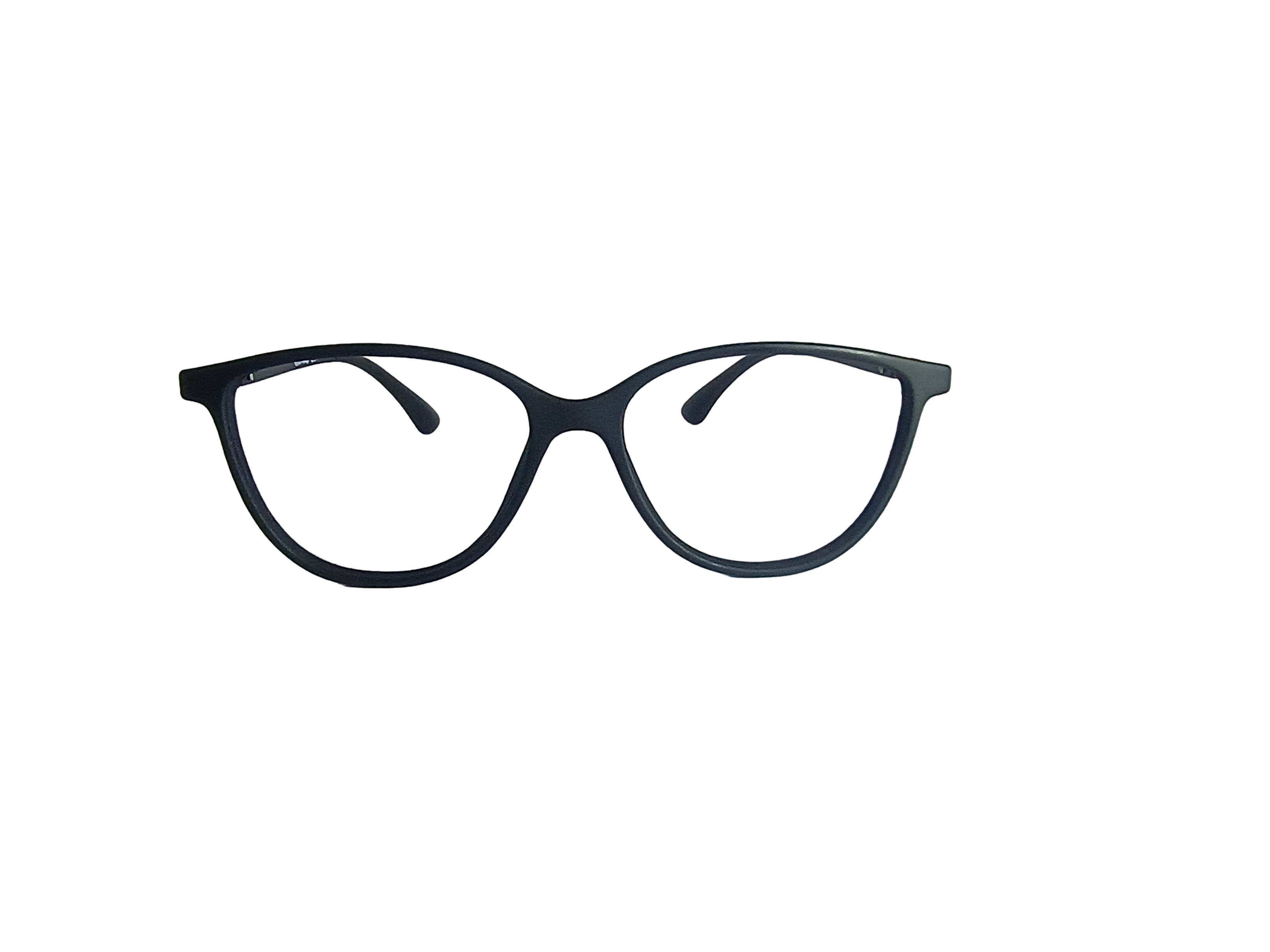 LensAura TR90 Matt Black CatEye eyewear